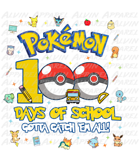 100 Day Pokemon Gotta Catch Them All