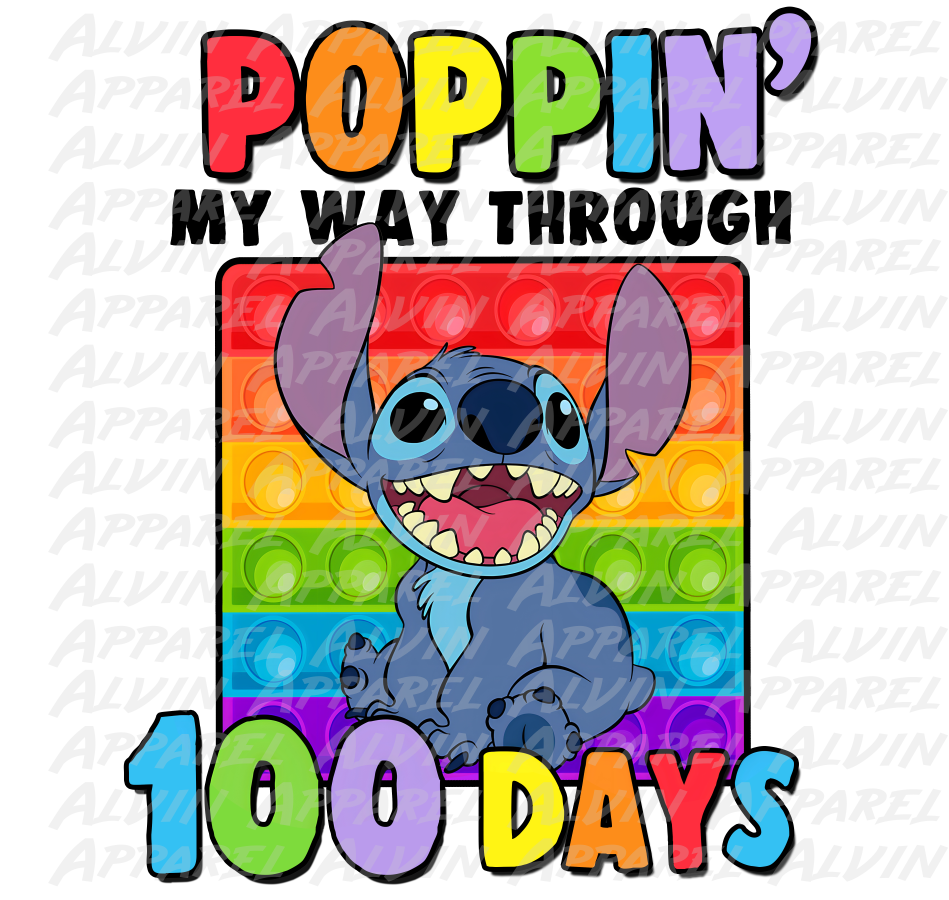 100 Day Stitch Poppin My Way