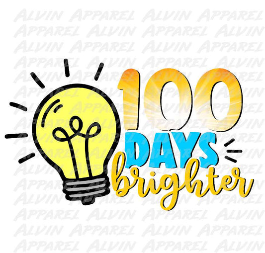 100 Days of Brighter lightbulb