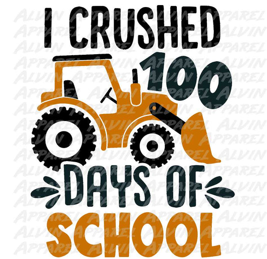 100 Days of Crushed Bulldozer