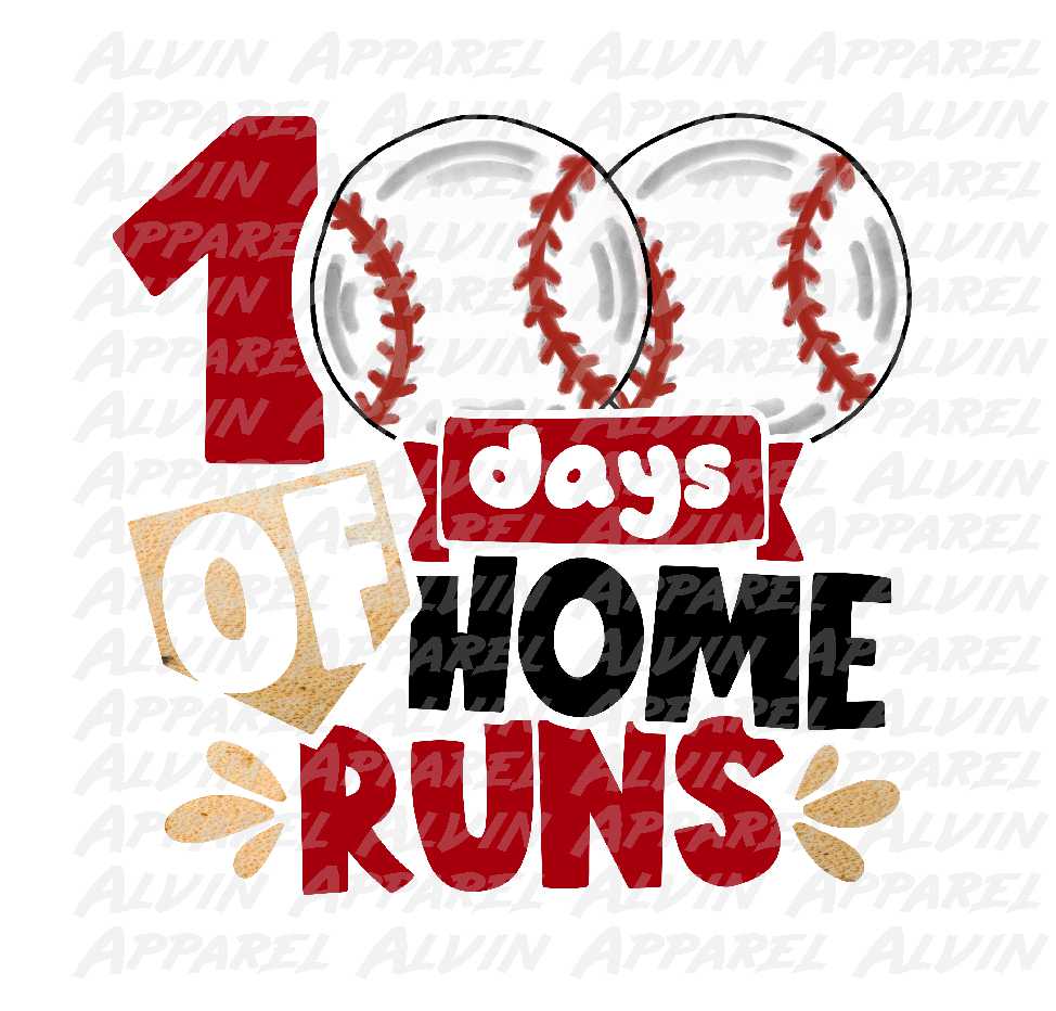 100 Days Home runs