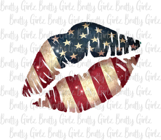 4th of July Lips 2