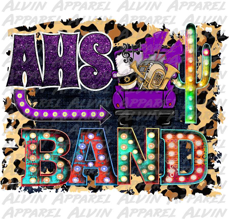 Angleton AHS Band Marquee