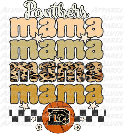 Basketball Stacked Mama Customizable!