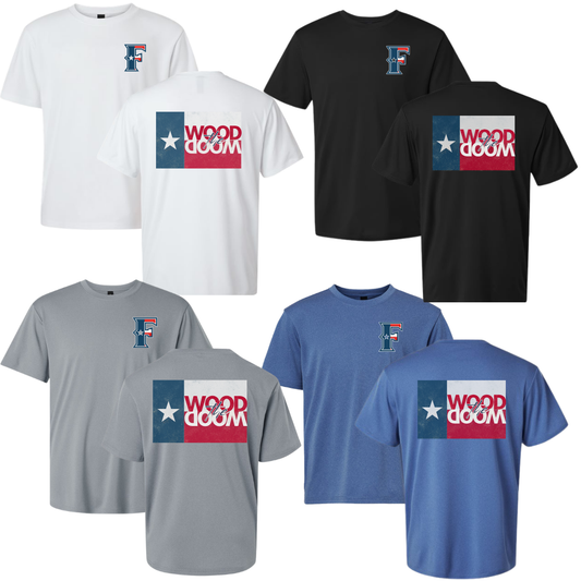 Texas Flag Dry-Fit T-Shirt - Adult and Youth Sizes 48000
