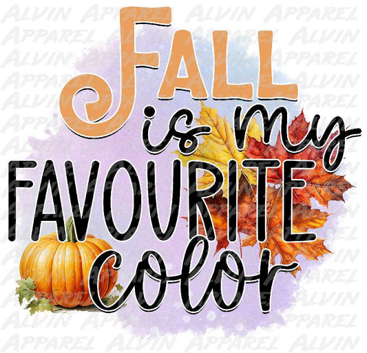 Fall is my favorite color 1 Transfer