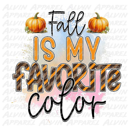 Fall is my favorite color 4 Transfer