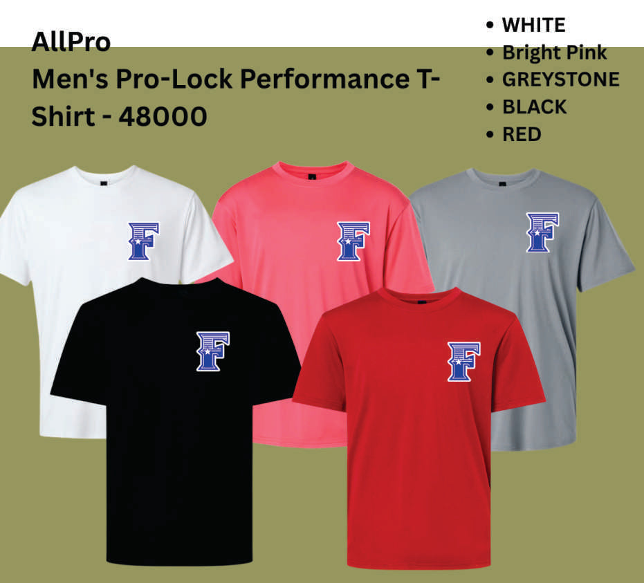 F Logo Dry-Fit Tee