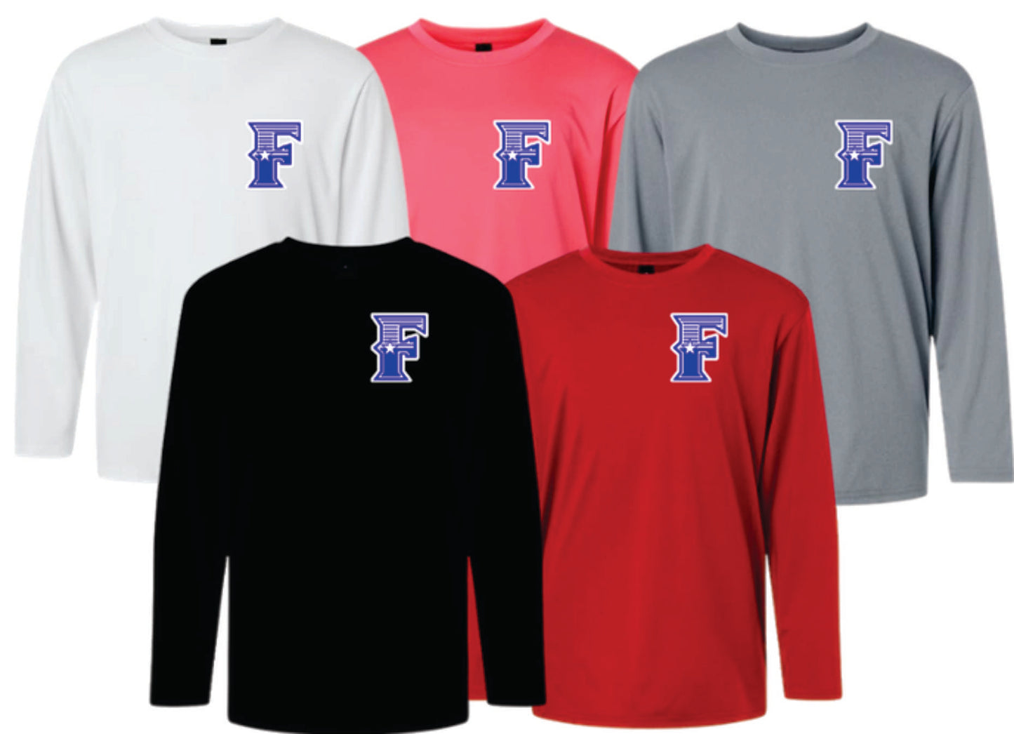 F Logo Youth Long Sleeve T-Shirt