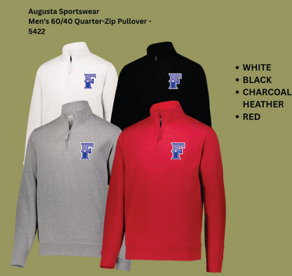 F Logo Quarter-Zip Pullover