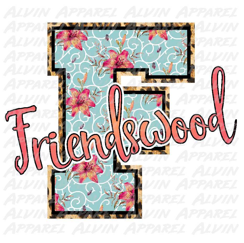 Friendswood Blue Floral