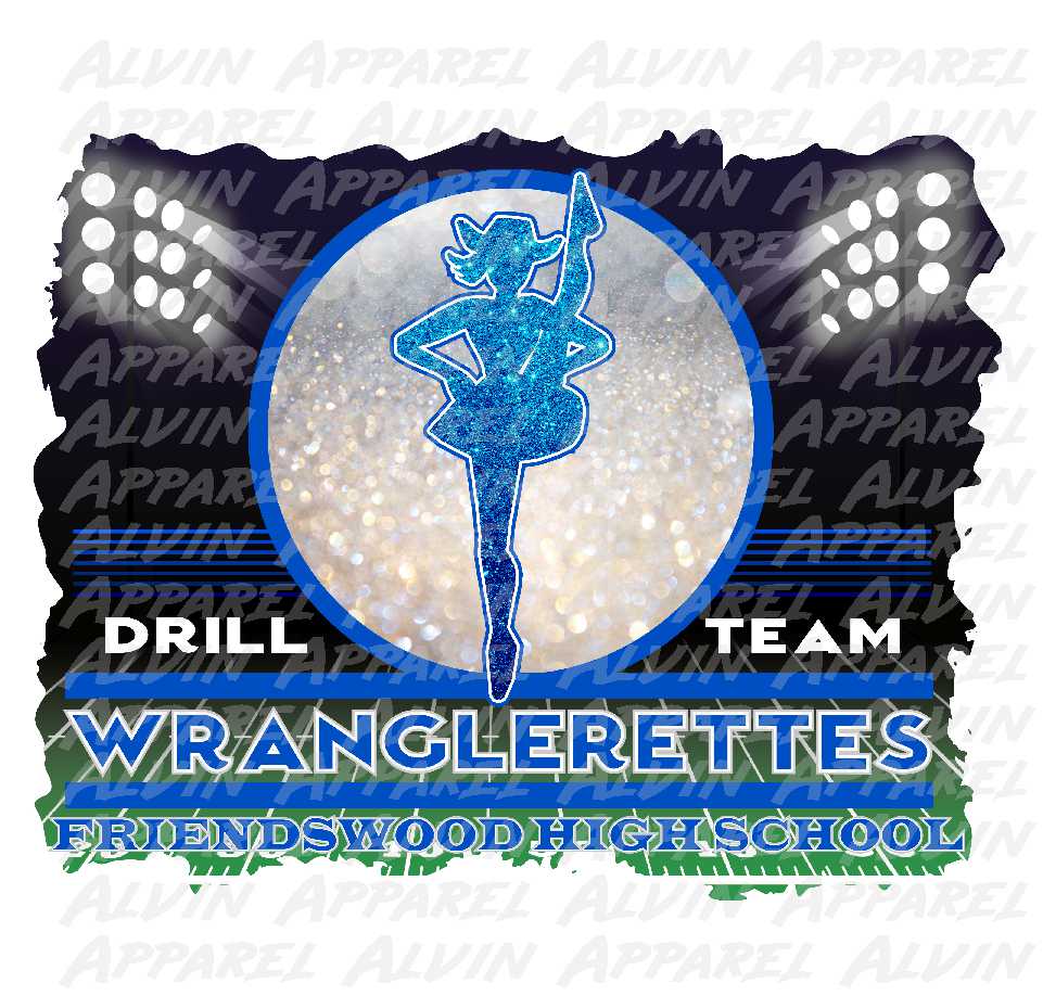 Friendswood Wranglerettes Stadium Lights