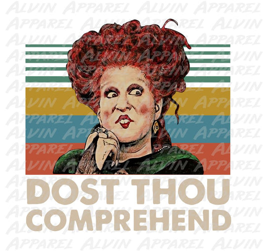 Hocus Pocus Dost Thou Comprehend