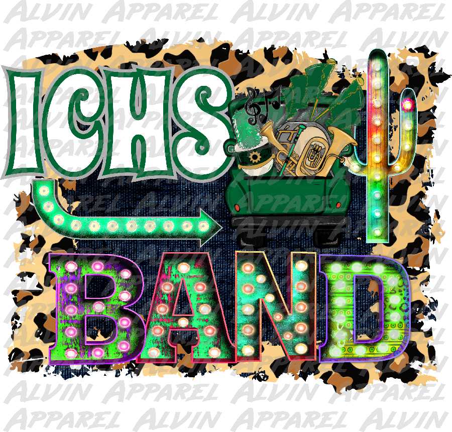 Iowa Colony HS Band Marquee