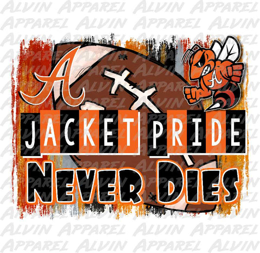 Jacket Pride Never Dies Brushstrokes