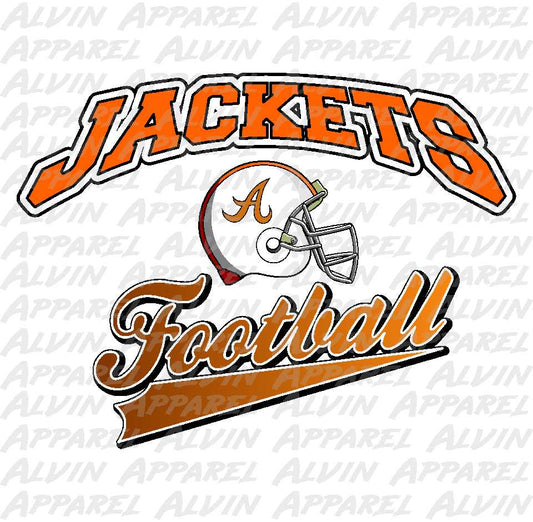 Jackets Helmet Football Fade