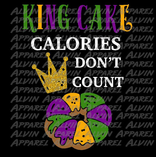 Mardi Gras King Cake Calories Don't Count