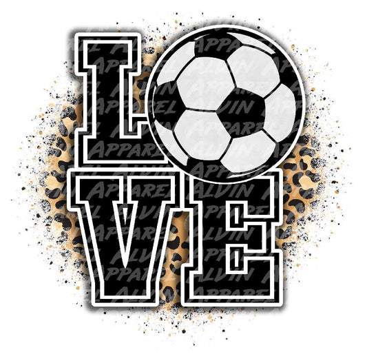 LOVE Cube Soccer Leopard