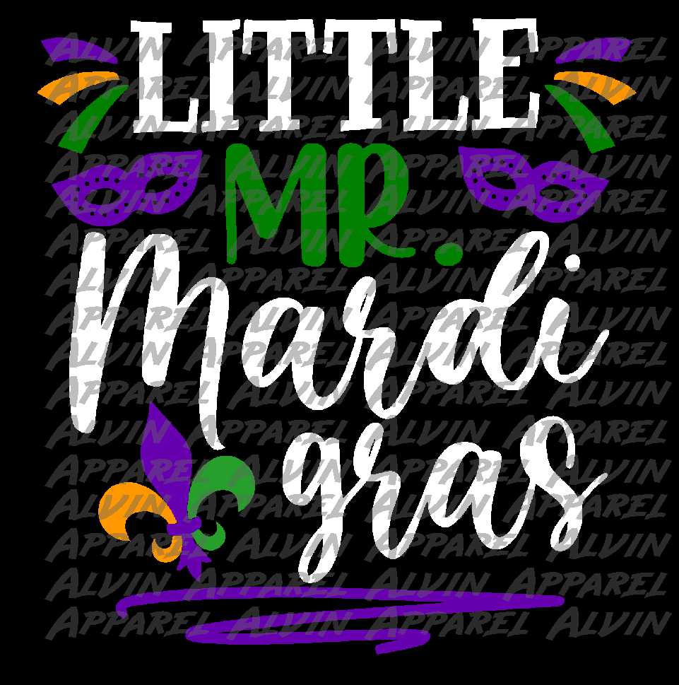 Little Mr Mardi Gras Mask – Alvin Apparel