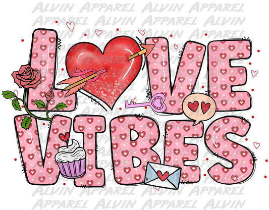 Love Vibes Roses Cupcakes