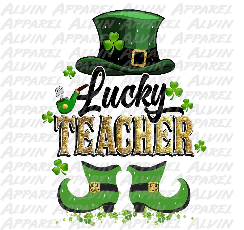 Lucky Teacher Leprechaun St Patrick's Day