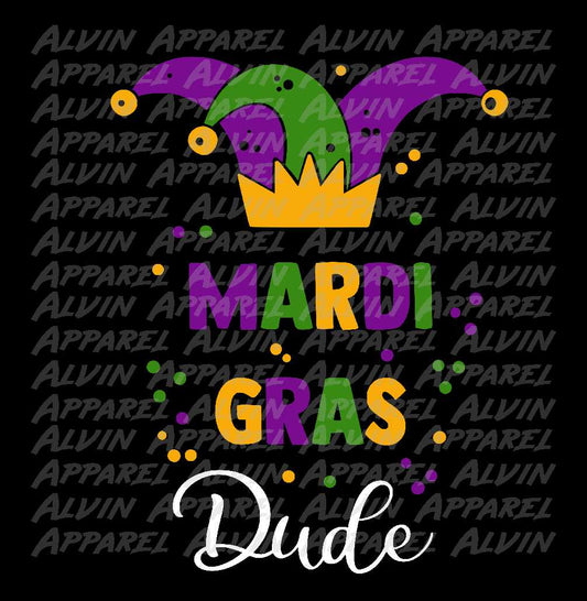 Mardi Gras Dude Jester Hat