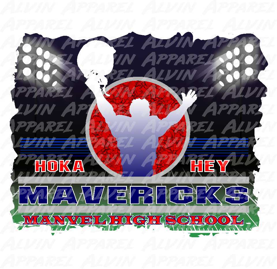 Stadium Lights Football Jackets Mavs Customizable