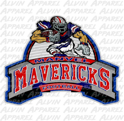 Arched Football Jackets or Mavericks *Customizable Team*