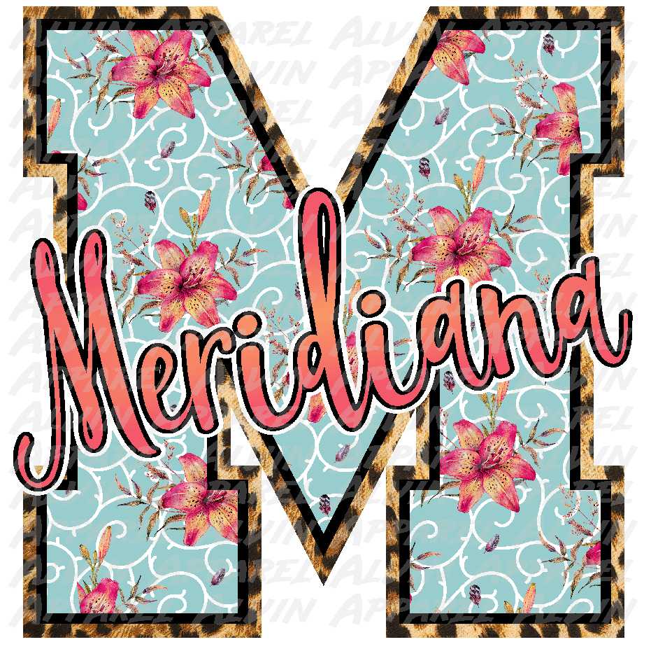 Meridiana Blue Floral