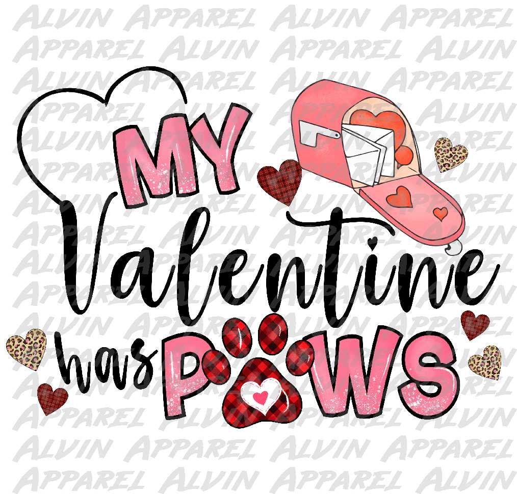 My Valentine Has Paws