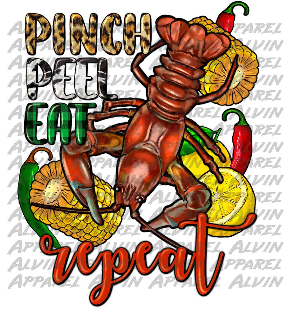 Pinch Peel Eat Repeat Crawfish