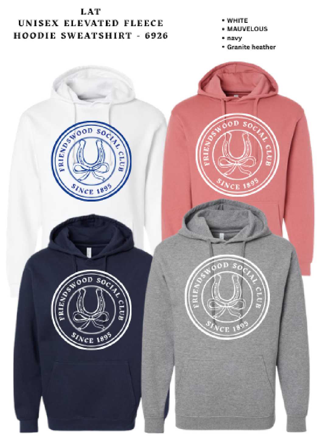 Friendswood Social Club Hoodie