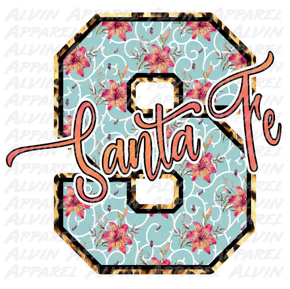 Santa Fe Blue Floral