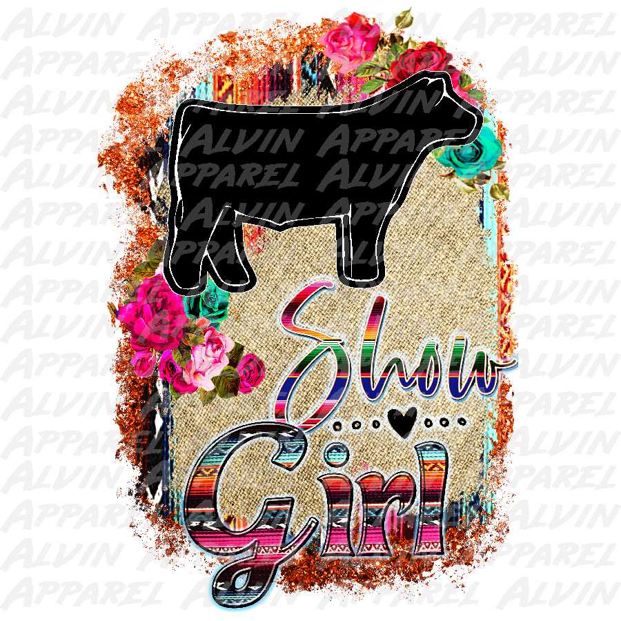 Show Girl Serape Steer