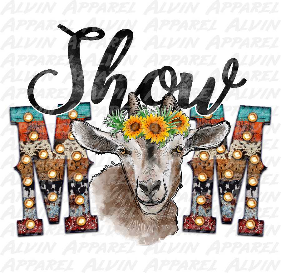 Show Mom Goat flowers