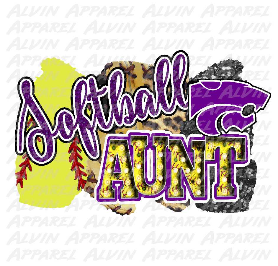 Softball Aunt Angleton Wildcats