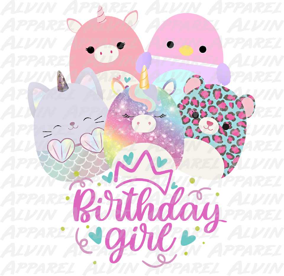 Squishmallow birthday girl