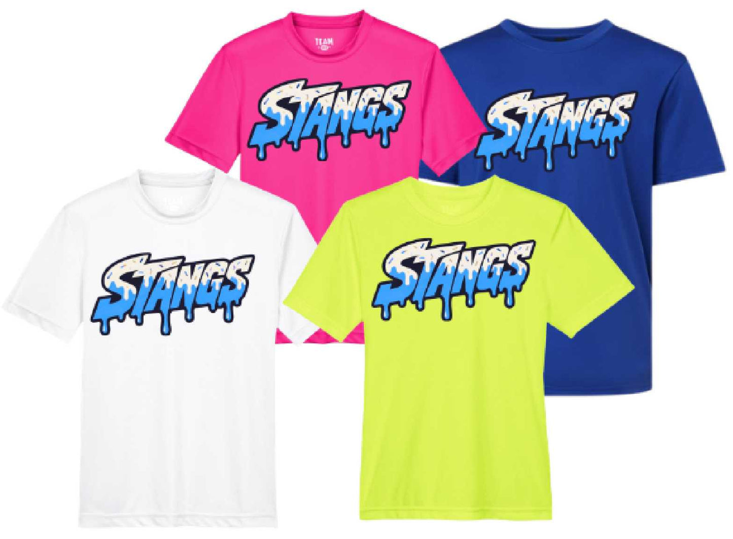 Stangs Graffiti Dry-Fit T-Shirt
