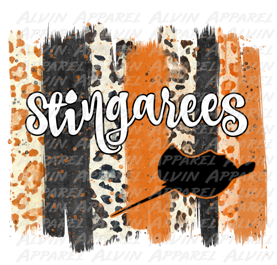 Stingarees Brushstrokes