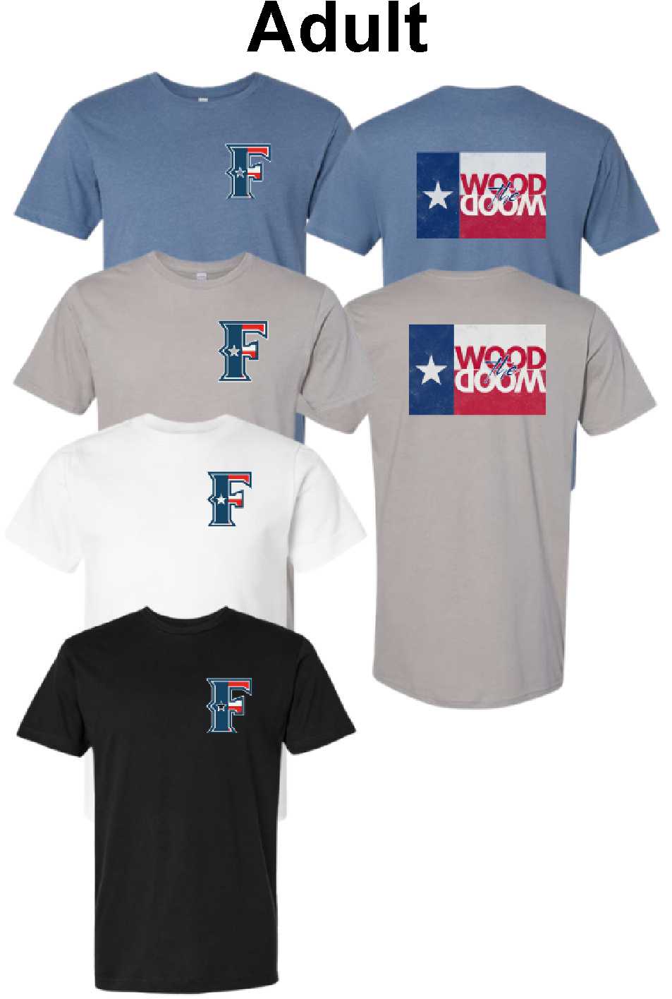 Friendswood Texas Flag T-Shirt