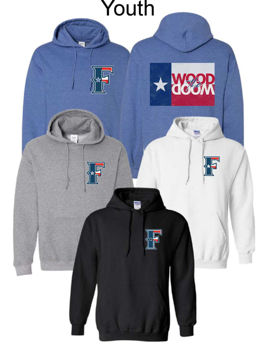 Friendswood Texas Flag Hoodie