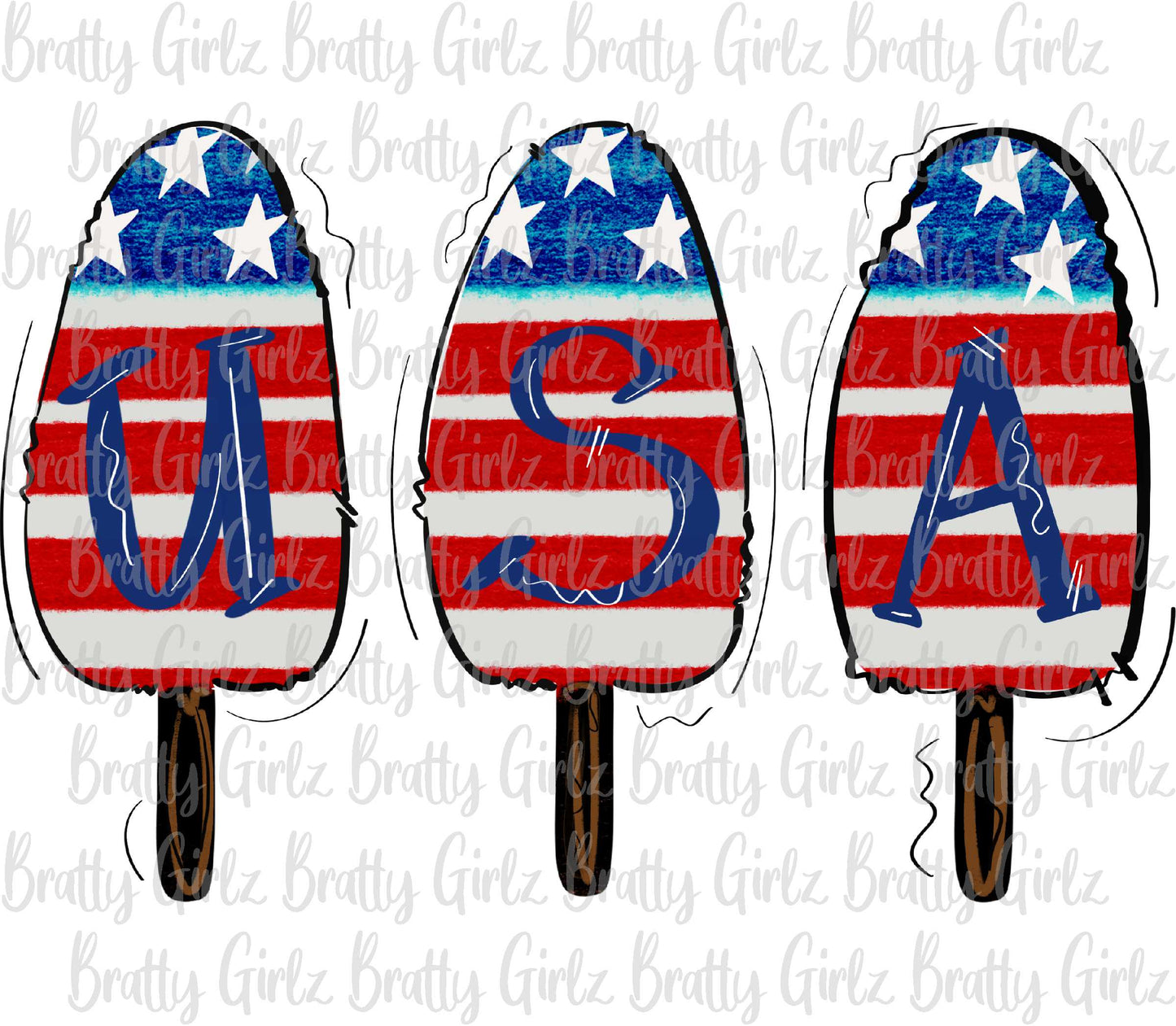 USA Popsicles