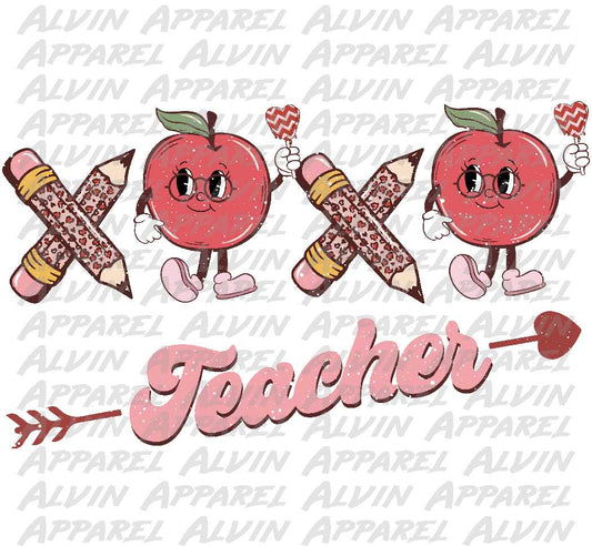 XOXO Apples Teacher