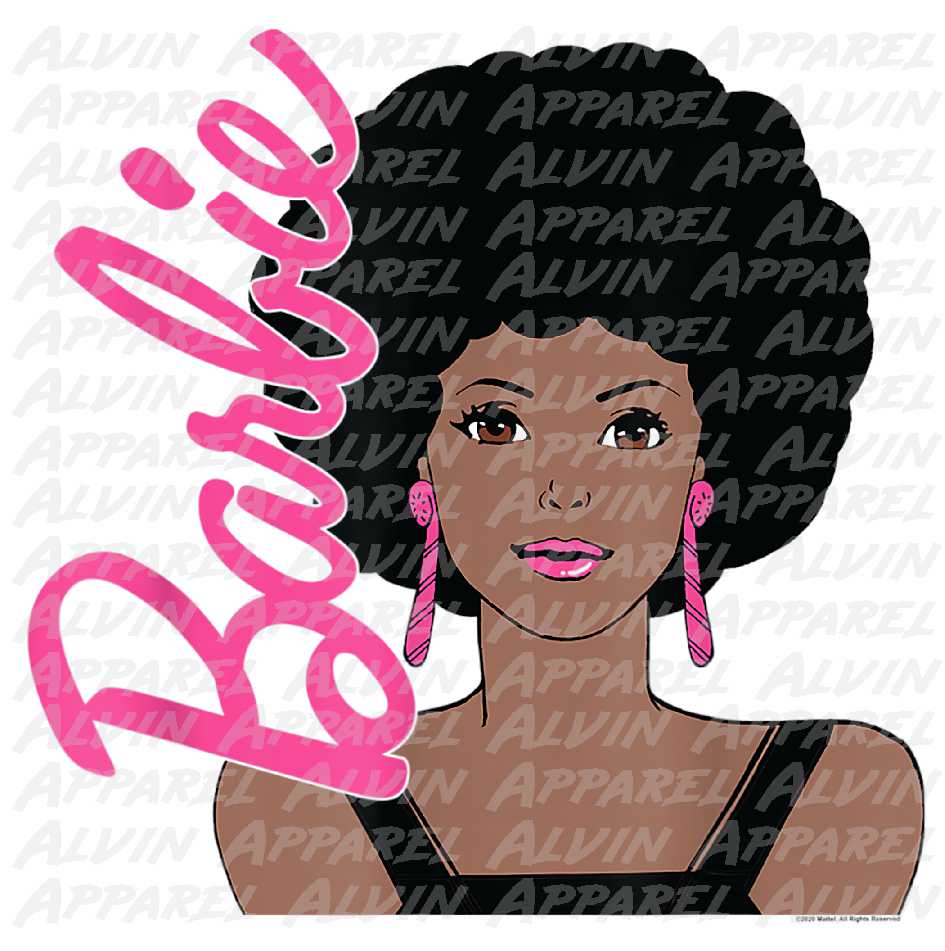 Afro Barbie Portrait