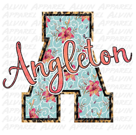 Angleton Blue Floral