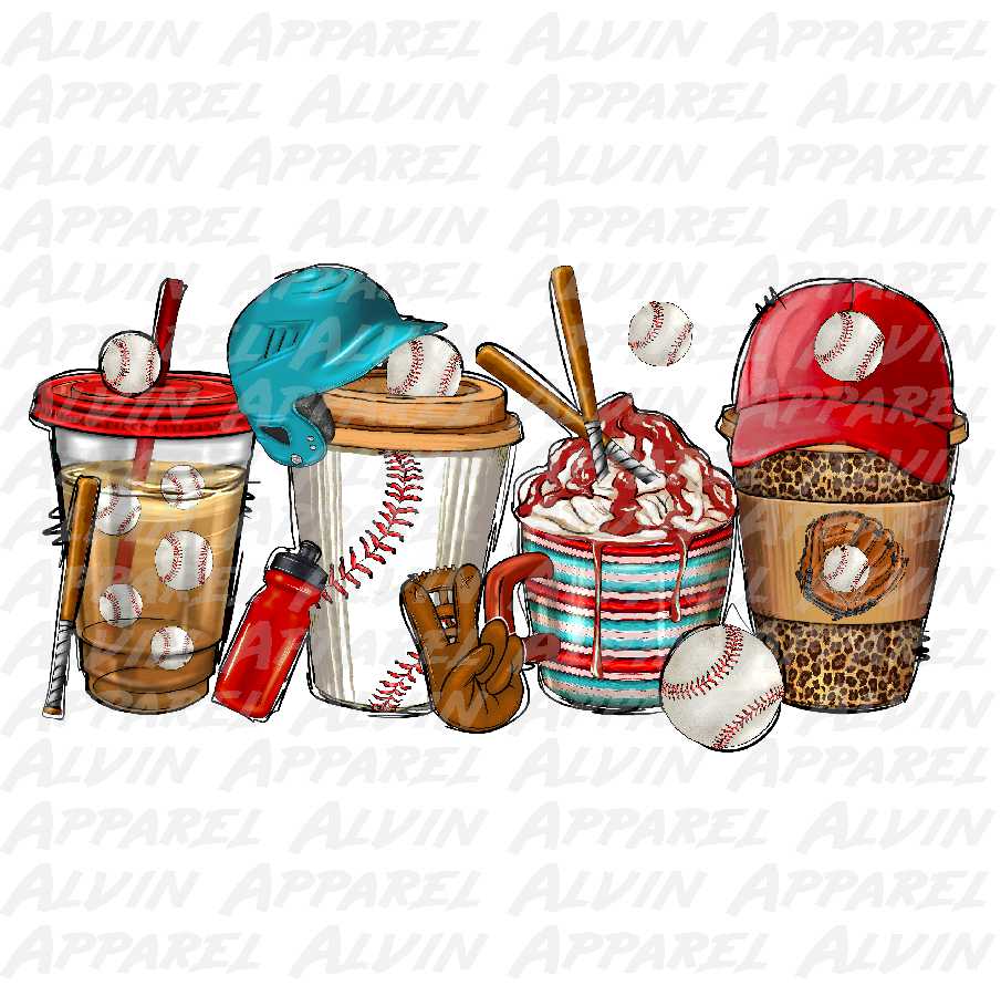 Baseball Coffee Drinks