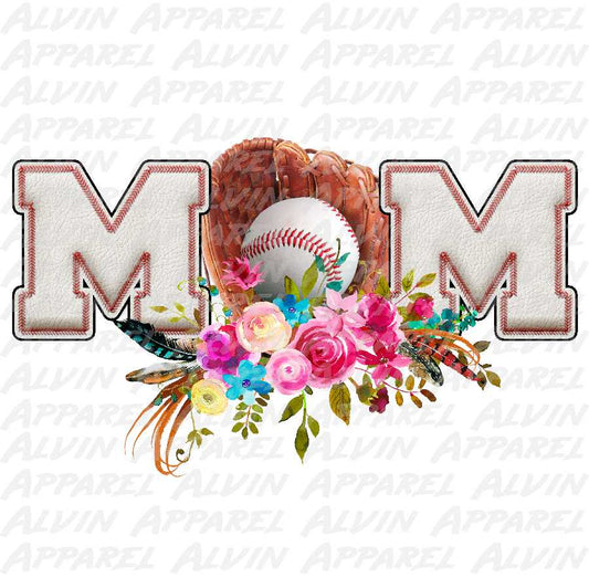 Baseball Mom Stitched