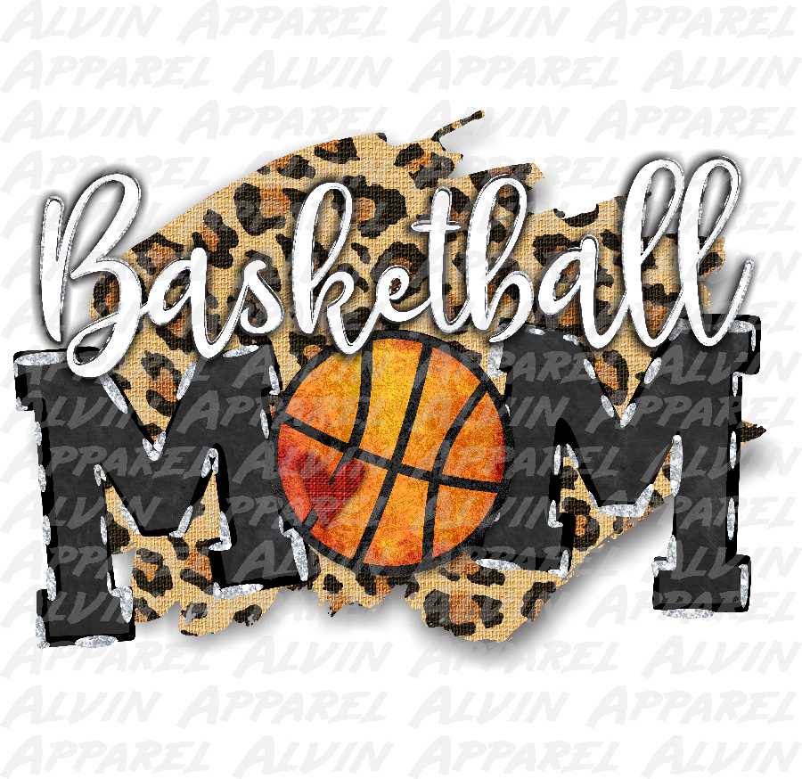 Basketball Mom Leopard