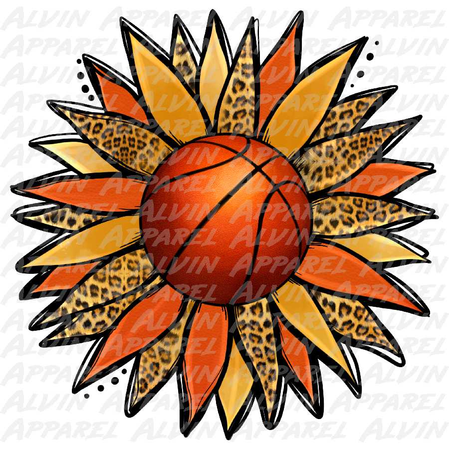 Basketball Sunflower