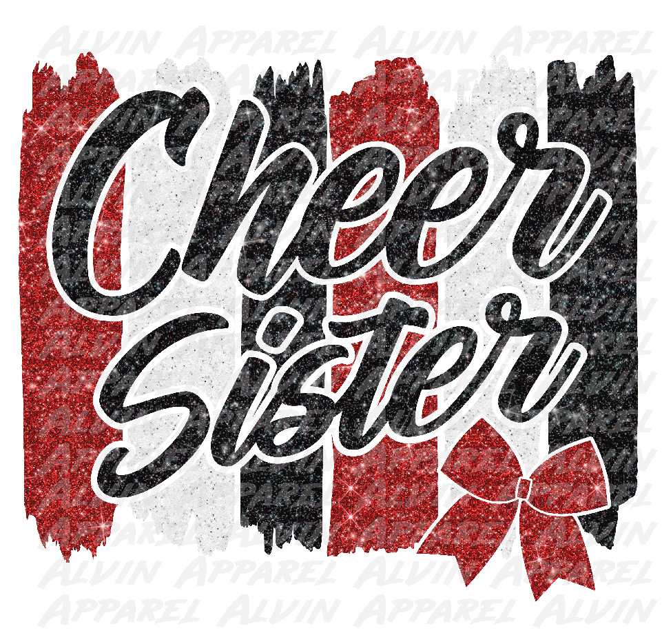 Cheer Sister Glitter